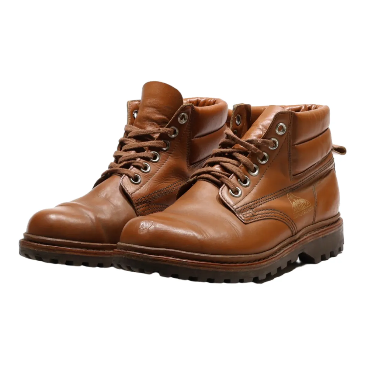 ALPINA LUMBERJACK Chukka Boots Brown Leather Mens UK 6