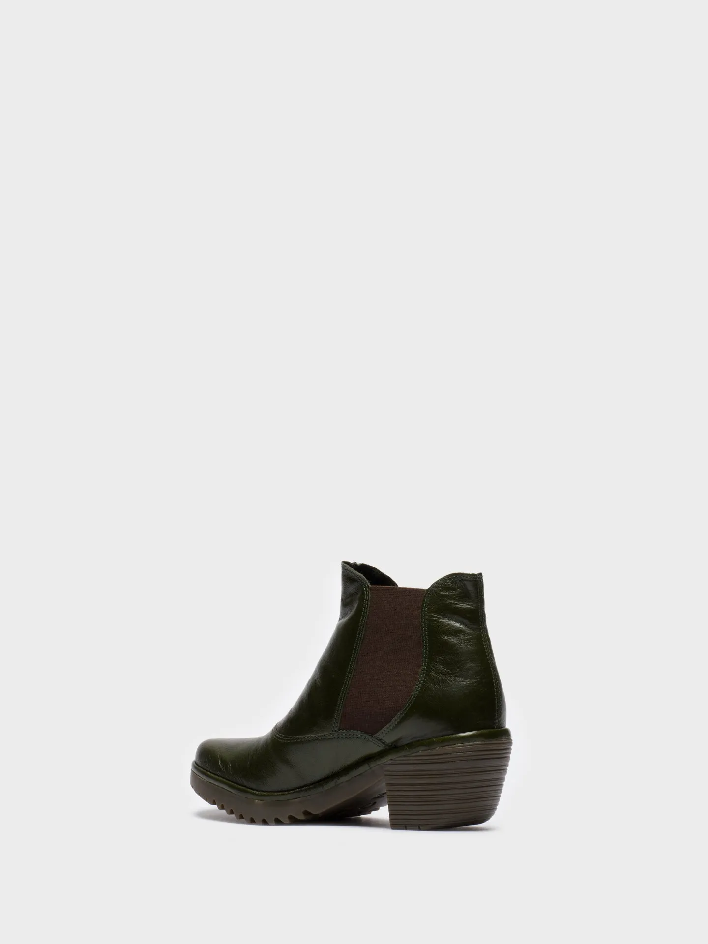 Green Chelsea Ankle Boots