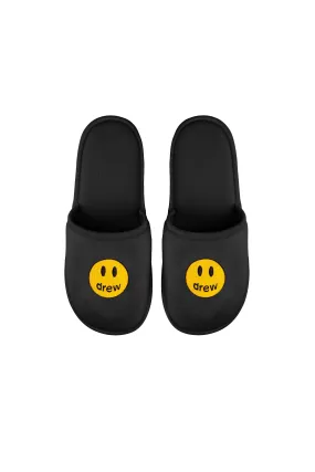 mascot house slippers - black