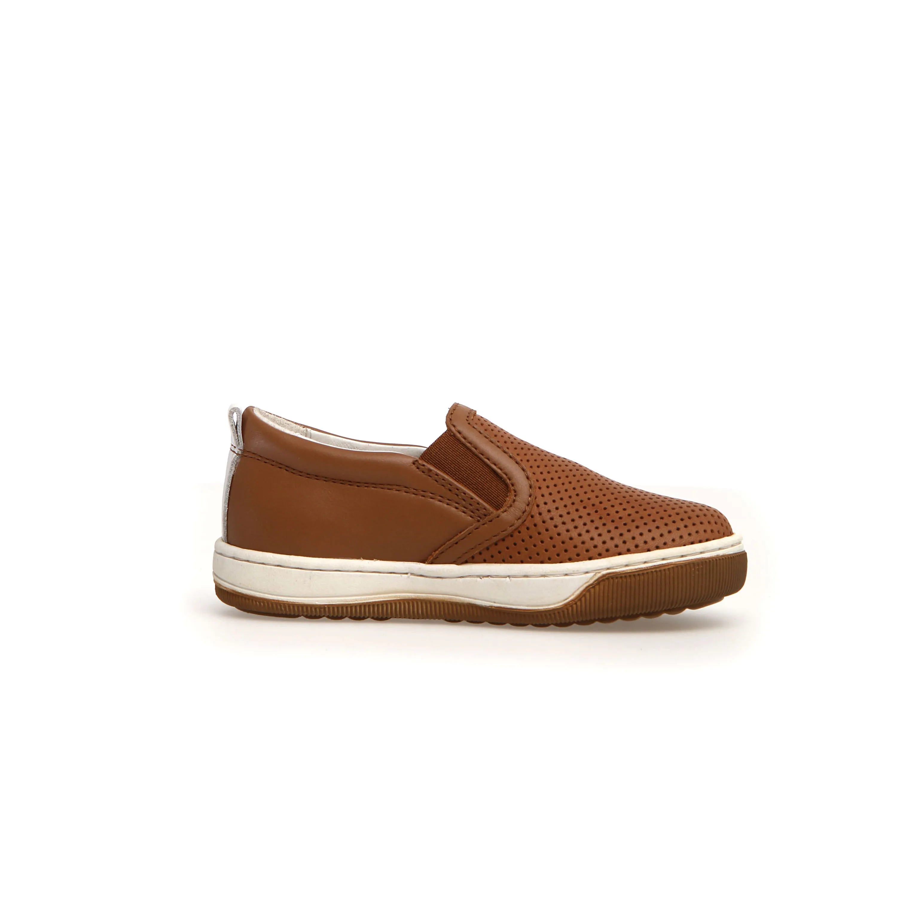 NATURINO - Savona Boys Cognac Leather Slip On