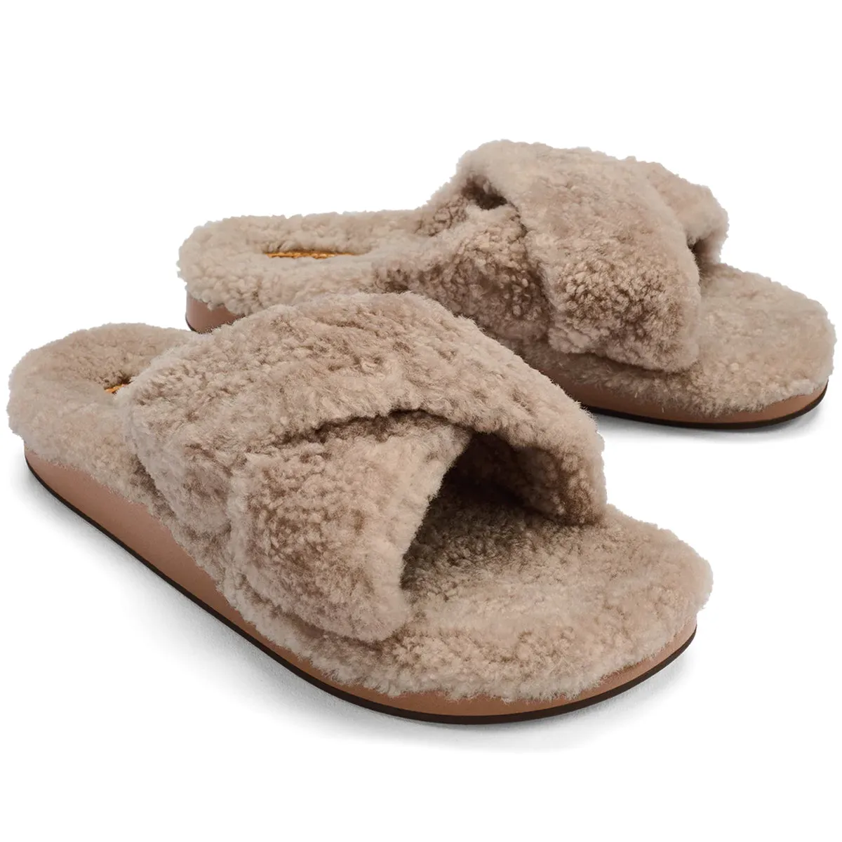 OluKai Women's Hila Heu Slide Slippers