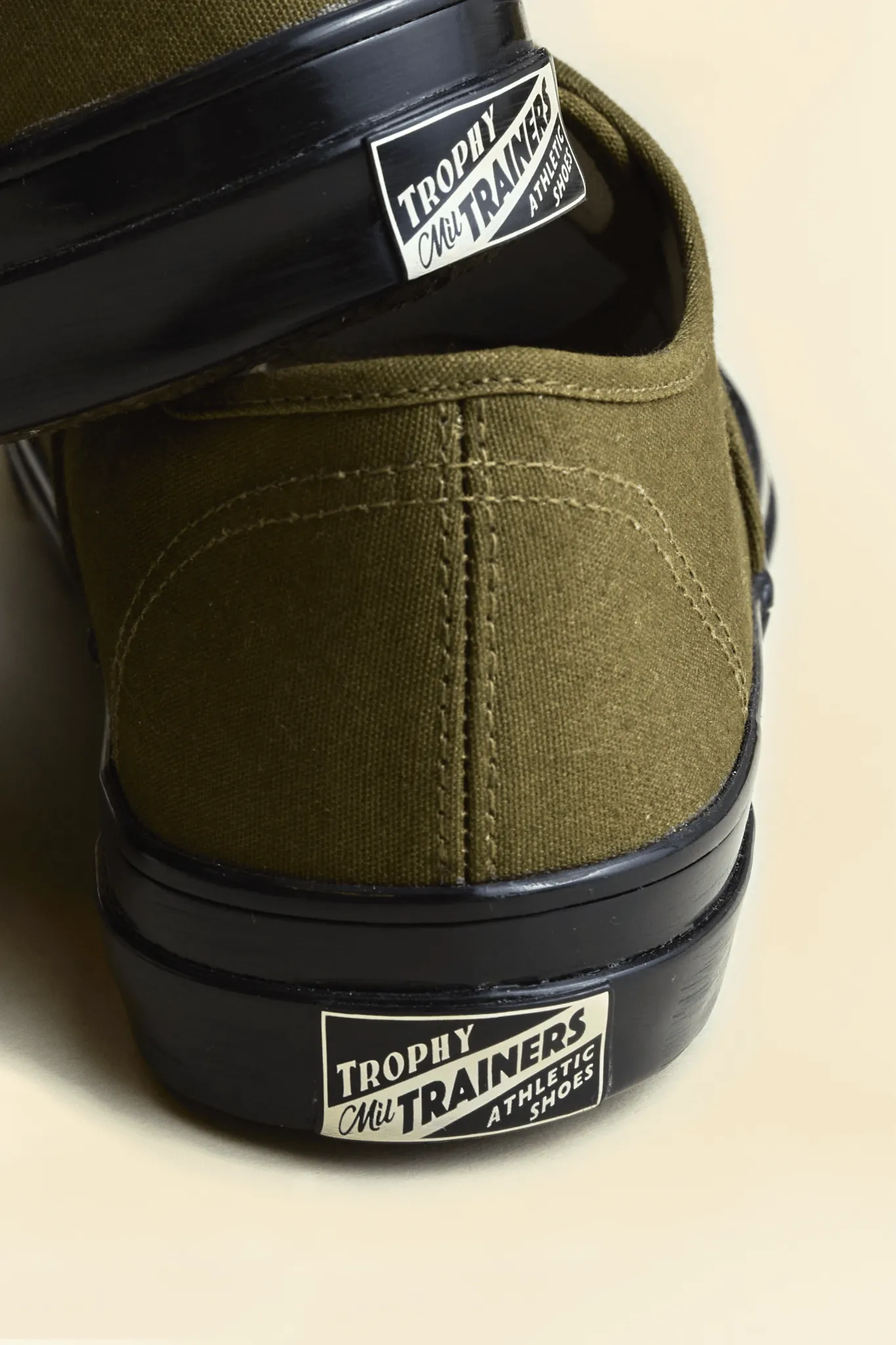Trophy Mil Boat Shoes - Olive×Black