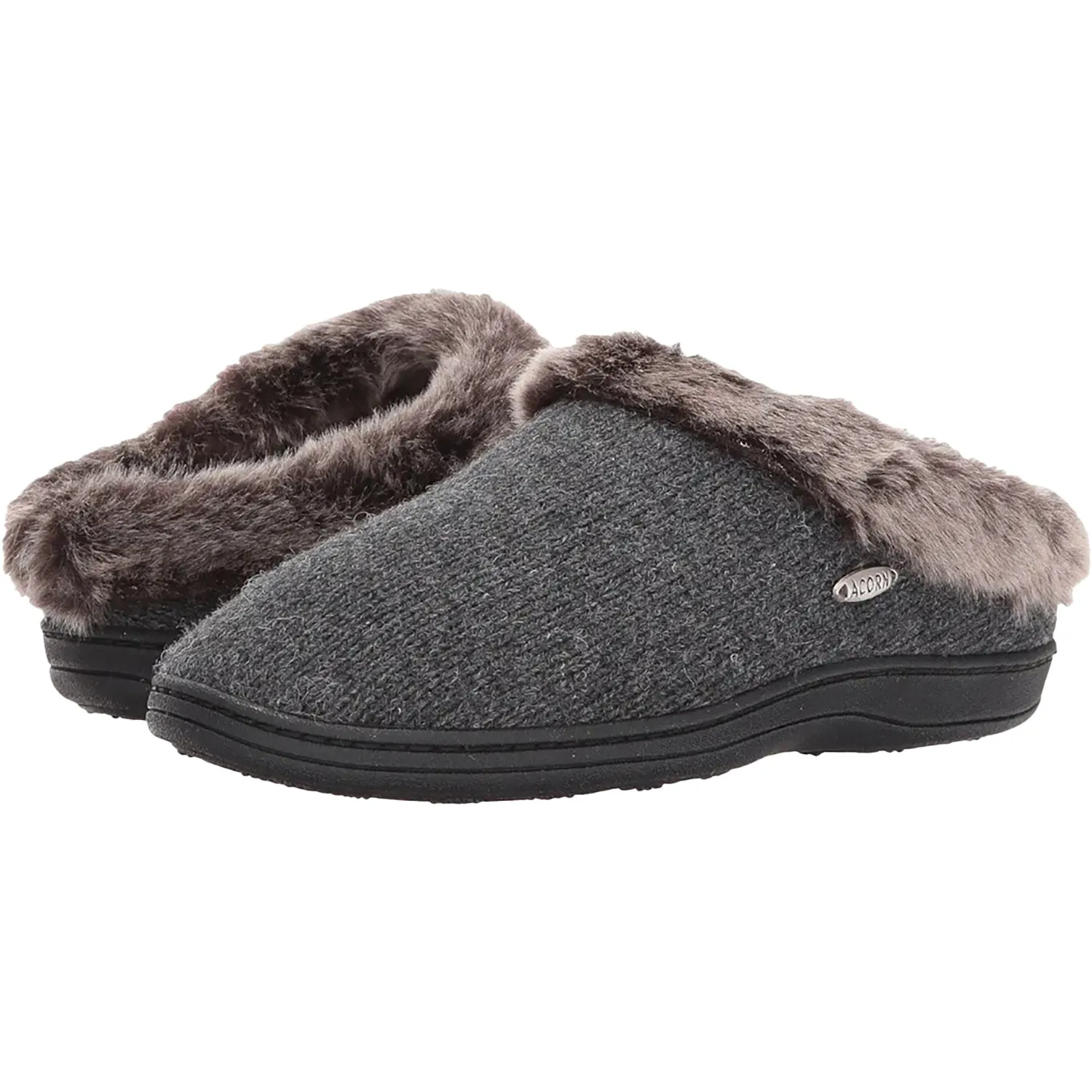 Women's Chinchilla Clog Rag Dark Charcoal Heather